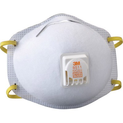 Masques respirateurs N95 8511 contre les particules de 3M
